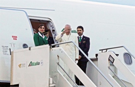 El Papa Francisco parte desde Roma a Cuba y México