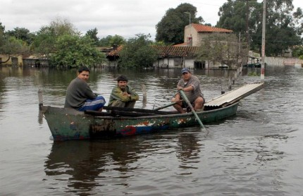 Cerca de 200.000 damnificados dejan fuertes inundaciones en Paraguay