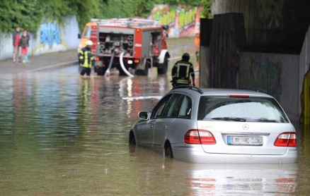 Fuertes inundaciones en Georgia
