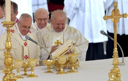 Canonización de Juan XXIII y Juan Pablo II en imágenes