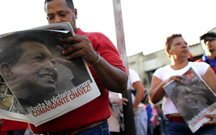 Seguidores de Hugo Chávez sienten su muerte