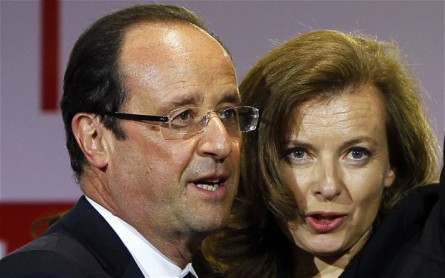 Pareja de Francois Hollande, hospitalizada tras rumores de infidelidad