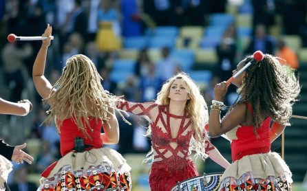 Shakira despide el Mundial Brasil 2014 al ritmo de &#039;La la la&#039;