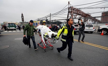 Al menos 3 muertos y 200 heridos por accidente de tren en Nueva Jersey