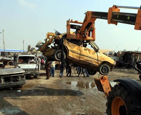 Mueren al menos 26 personas por la explosión de varios coches bomba en Irak