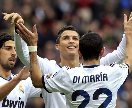 Cristiano marcó tres en la goleada del Real Madrid al Getafe