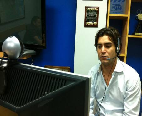 Danilo Rosero compartió con sus fans en el Videochat de Ecuavisa.com