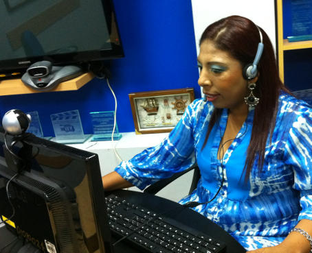 Mercedes Payne compartió como Cachita González en su VideoChat