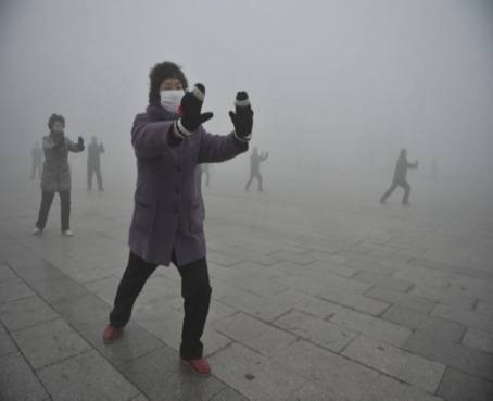 Vivir en medio de la nube tóxica de Pekín