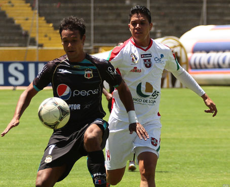 Deportivo Quito y Liga de Loja se hunden al empatar sin goles