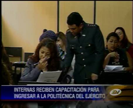 Internas de la cárcel del Inca se preparan para ingresar a la universidad