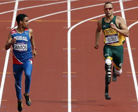 Oscar Pistorius cumplió su sueño de participar en Juegos Olímpicos