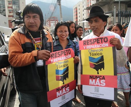 Corte reconoce derecho de Chevron a cobrar $96 millones a Ecuador
