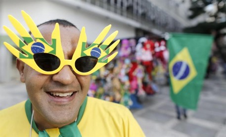 Brasil ya vive la alegría del Mundial
