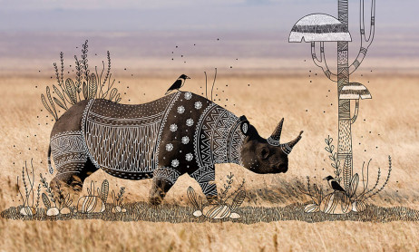 ‘Trajes de fantasía’, los diseños de un ilustrador sobre fotografías de animales