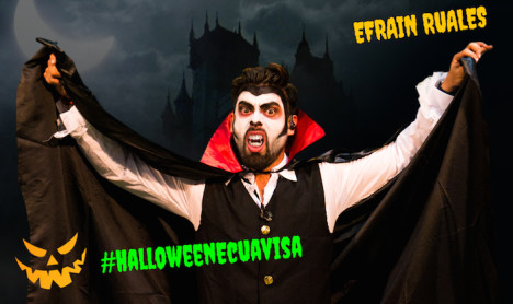 Personajes de Ecuavisa aterrorizan el Halloween