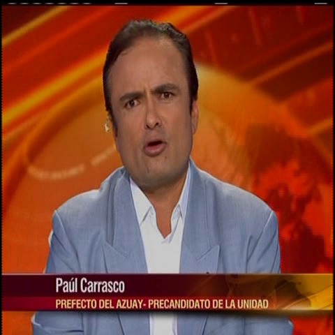 Paúl Carrasco: &quot;La Unidad no es solo un proyecto para ganarle a Correa&quot;