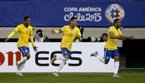Reviva en imágenes la victoria de Brasil ante Perú en la Copa América