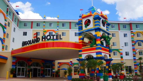 El fantástico hotel de Legoland en Florida