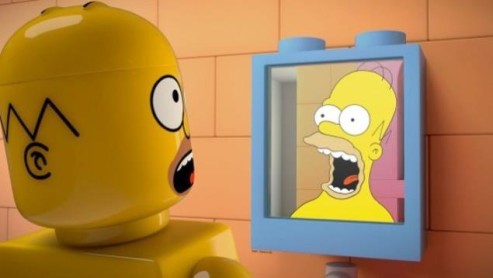 Los Simpsons en versión lego