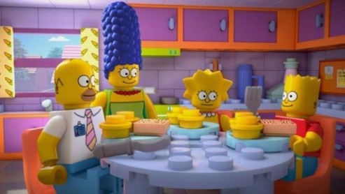 Los Simpsons en versión lego