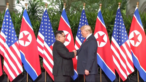 Cumbre histórica entre Trump y Kim