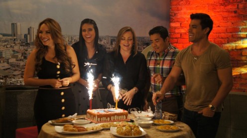 En Contacto celebra el cumpleaños de Ericka Vélez