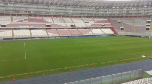 Así luce el estadio Nacional de Lima, sede del Perú-Ecuador
