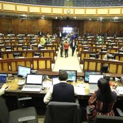 Vista del Pleno de la Asamblea en una fotografía de archivo.