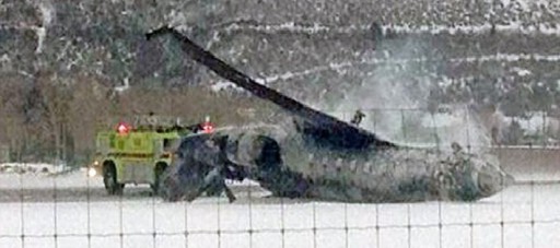 Avioneta se estrelló al aterrizar en el aeropuerto de Aspen