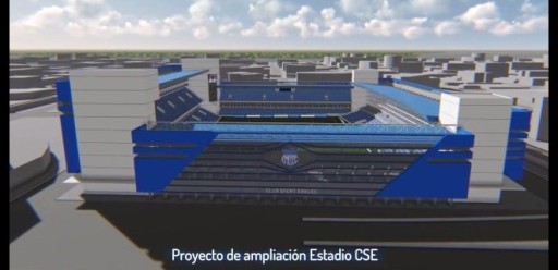 Vea un video en animación de lo que será el nuevo estadio de Emelec