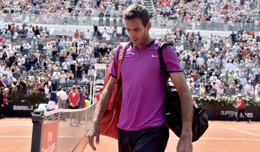 Juan Martín Del Potro podría ausentarse del Roland Garros por problemas físicos