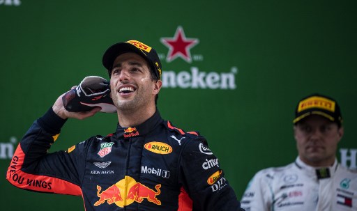 Daniel Ricciardo gana el Gran Premio de China