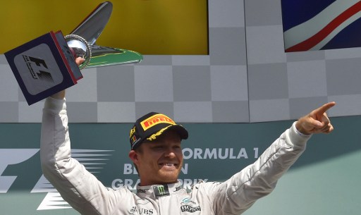 Nico Rosberg ganó el gran premio de Bélgica y se acerca a Hamilton
