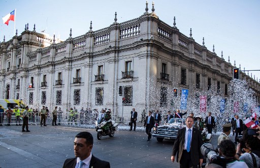 Renuncia jefe de la Policía de Chile, en primer día de Piñera