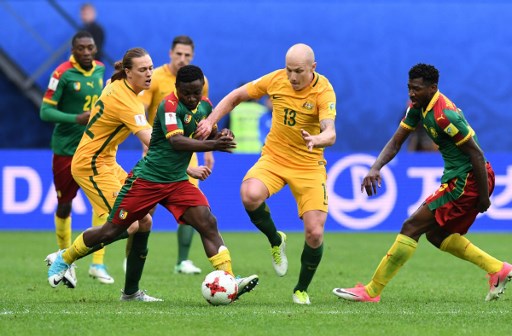 Camerún empata 1-1 con Australia en segunda fecha del grupo B de la Copa Confederaciones