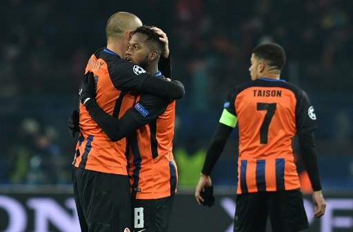 Shakhtar Donetsk venció 2-1 a Roma en la ida de octavos de la Champions League