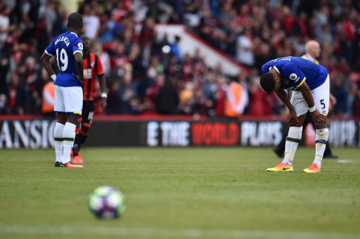 Enner Valencia jugó nueve minutos en derrota del Everton