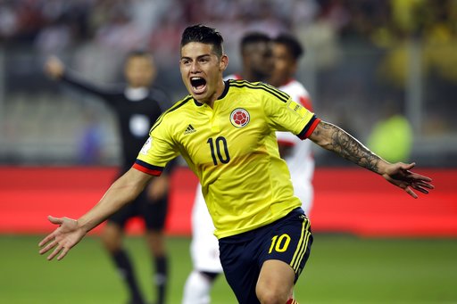 Colombia clasificó al Mundial, Perú al repechaje y Chile fuera