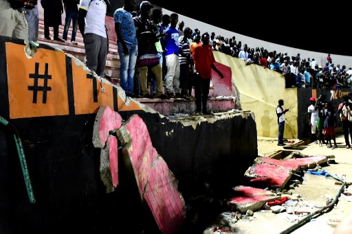 Ocho personas mueren tras la final de la Copa de la Liga de Senegal