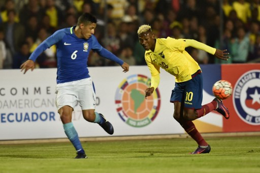 Brasil vence a Ecuador por 1-0 en el inicio del Sudamericano sub-20