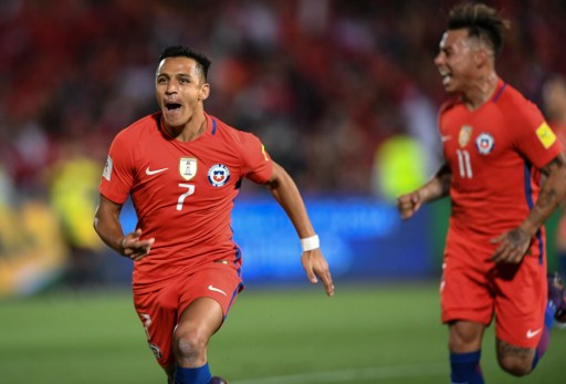 Doblete de Alexis en triunfo de Chile sobre Uruguay