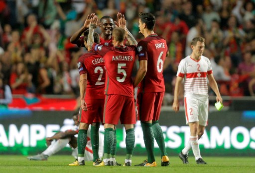 Portugal clasifica a Rusia 2018 tras vencer a Suiza en Lisboa
