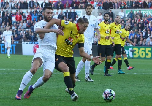 Swansea y Watford empatan 0-0 sin la presencia de los ecuatorianos