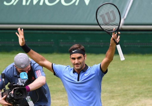 Roger Federer clasificó a cuartos de final del torneo de Halle