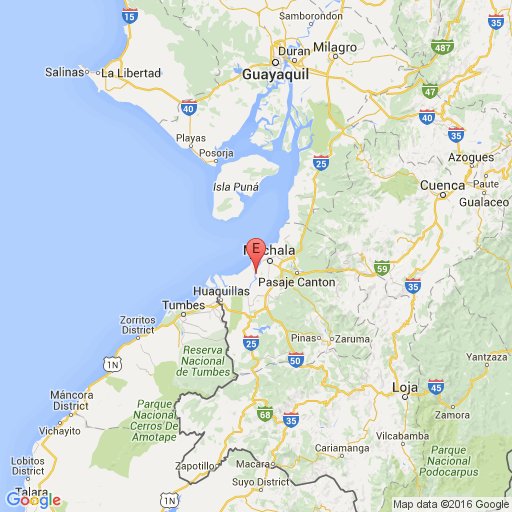 Sismo de magnitud 4.8 se localizó en el cantón Machala