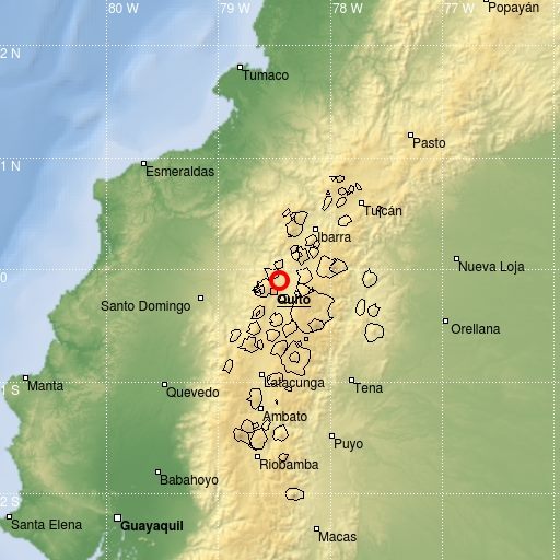 Un sismo de 5.1 grados sacudió Quito