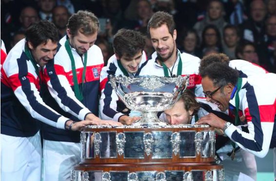 Francia vence a Bélgica y logra su décimo título en Copa Davis