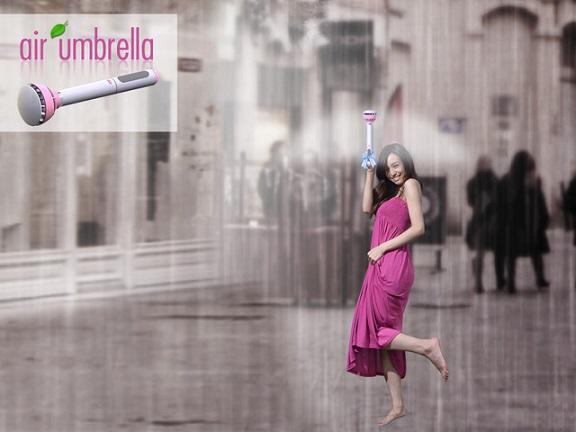 Estudiantes chinos crean un paraguas &quot;invisble&quot;