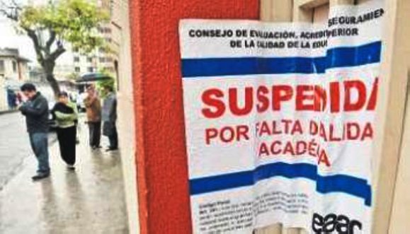 23 extensiones de la Universidad de Guayaquil son cerradas por el Ceaaces